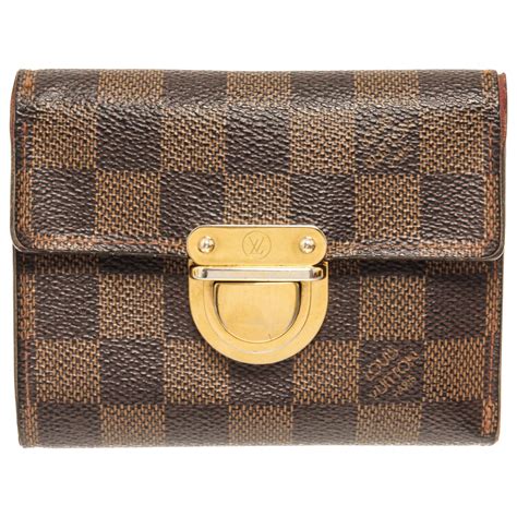 Louis Vuitton 2009 Damier Ebene Pattern Koala Wallet 